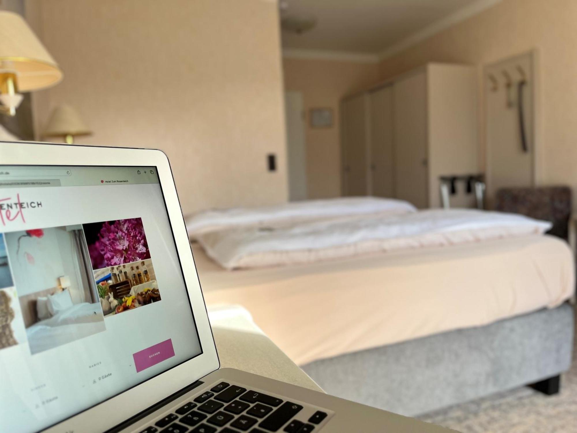 Hotel Zum Rosenteich 巴德茨维什安 外观 照片